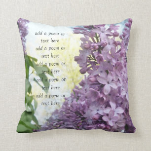 Coussin lilas