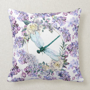 Coussin Lilas français de pays