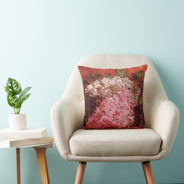 Coussin Lilas rose par Vincent van Gogh, Nature morte aux  (Chaise)