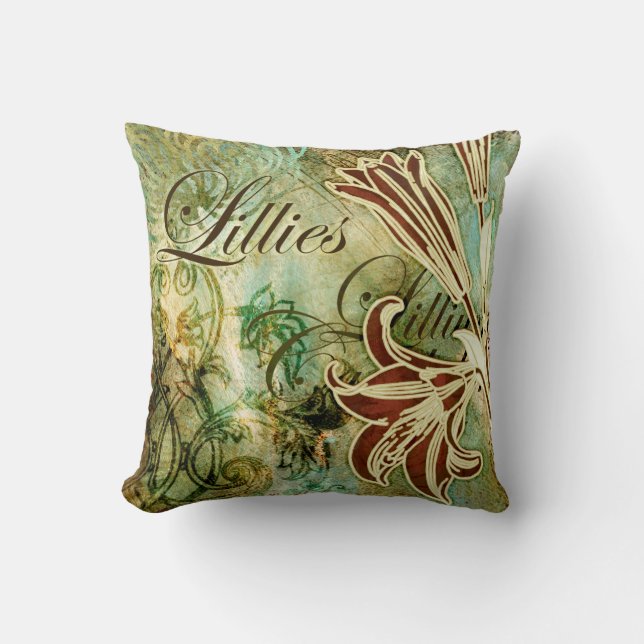 Coussin Lillies (Recto)