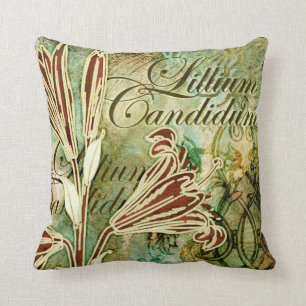 Coussin Lillium candidum
