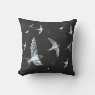 Coussin L'Illustration De L'Avalière Volante