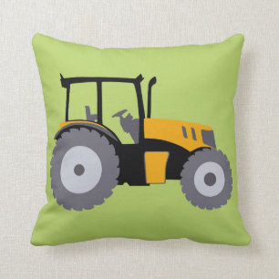 Coussin L'illustration de tracteur de crèche badine le