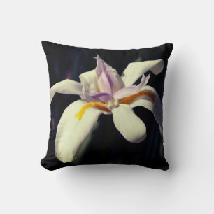 Coussin Lily blanche et violette de l'oreiller