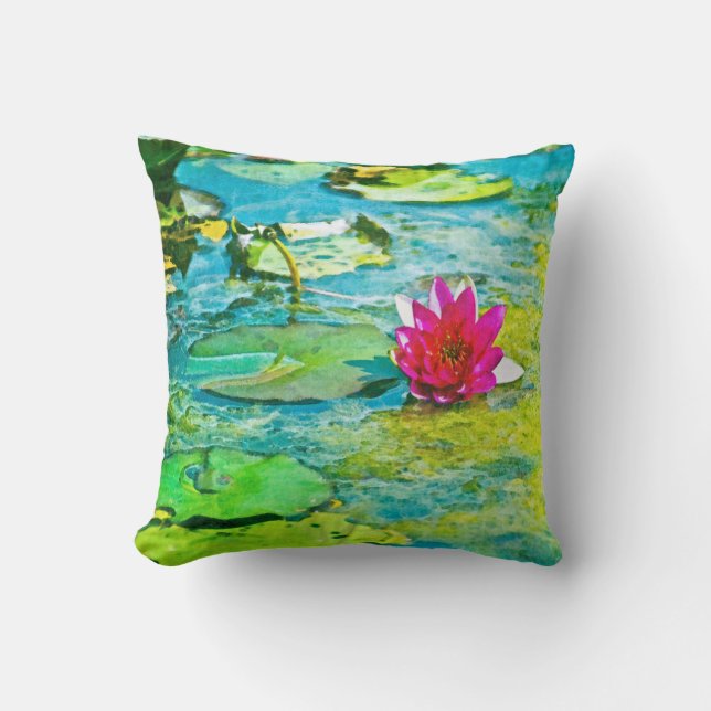 Coussin Lily Lilypad (Recto)