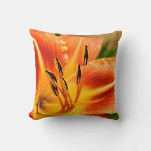 Coussin Lily Lin Tigre Orange