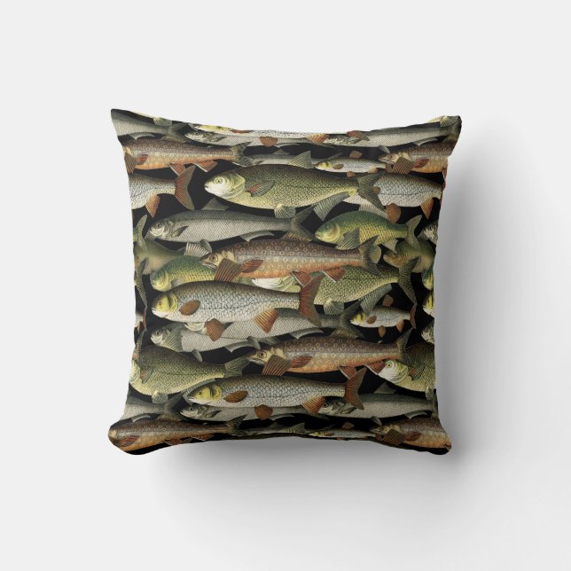 Coussin L'Imaginaire des pêcheurs (Recto)