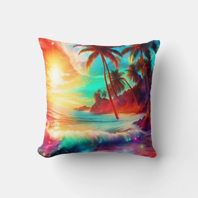 Coussin L'Imaginaire Tropical (Recto)
