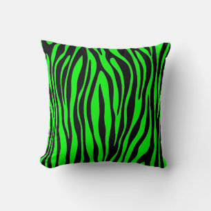 Coussin Lime Green Zebra