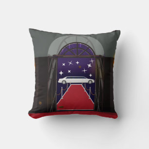 Coussin Limousine de célébrité sur tapis rouge
