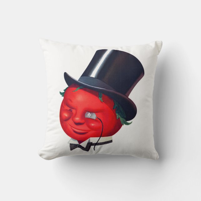 Coussin l'impression de tomate classique (Recto)