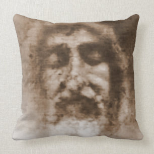 Coussin Linceul de Turin : le visage de Dieu, Jésus-Chris
