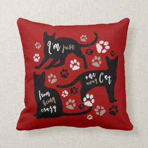 Coussin L'industrie graphique de Kitty de cadeau de