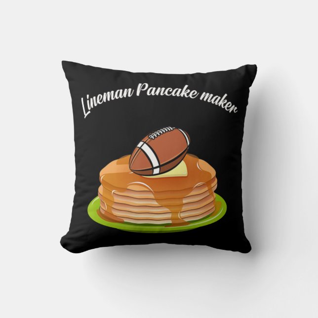 Coussin Lineman Pancake maker (Recto)