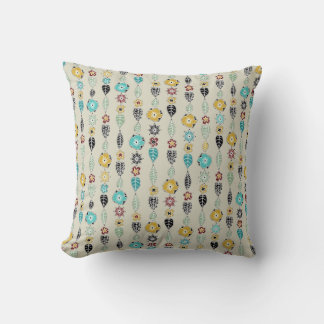 Coussin linge de maison rayé cloisonne