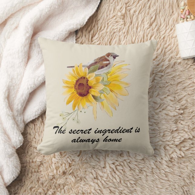 Coussin L'Ingrédient Secret Est Toujours L'Oreiller À La M (Couverture)