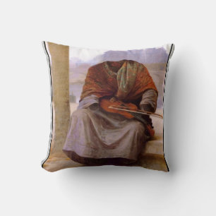 Coussin L'invisible Bohème de Bouguereau
