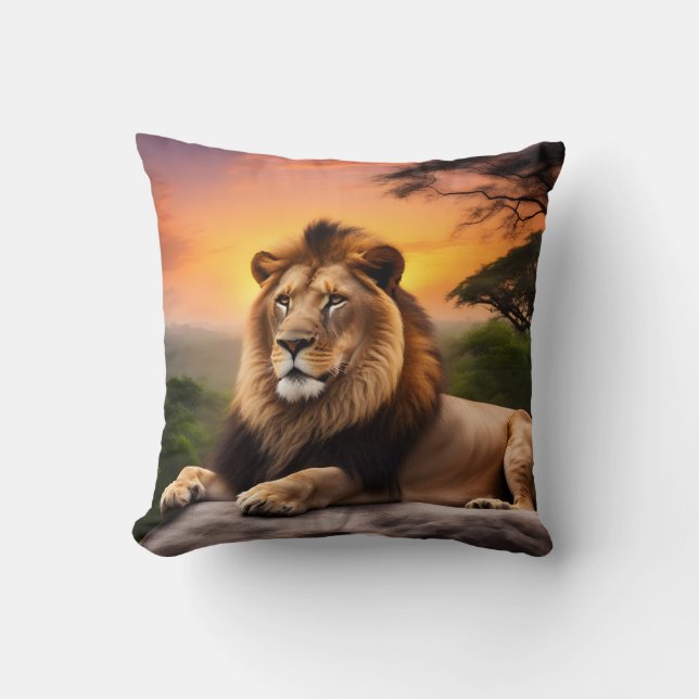 Coussin Lion (Recto)