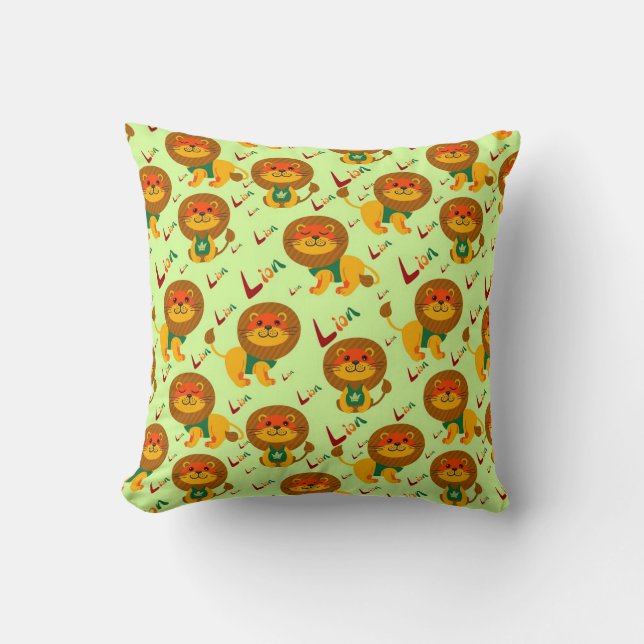 Coussin Lion (Recto)