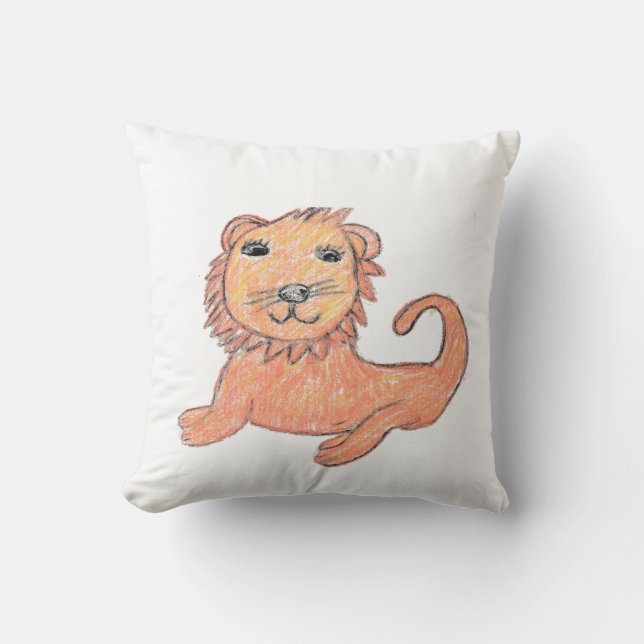 Coussin Lion (Recto)