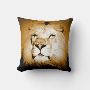 Coussin Lion American MoJo