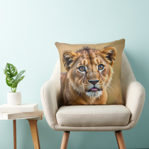 Coussin Lion bébé