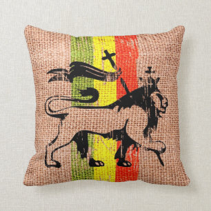 Coussin Lion de reggae