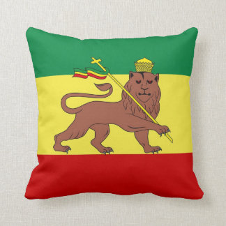 Coussin Lion de reggae de Rasta de Judah