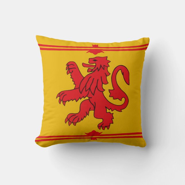 Coussin Lion écossais (Recto)