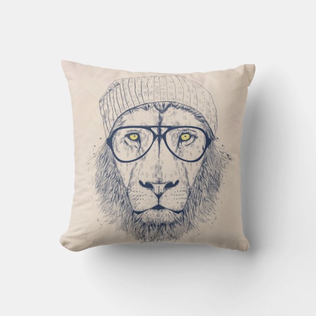 Coussin Lion frais (Recto)