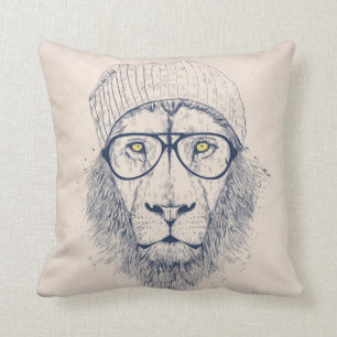 Coussin Lion frais