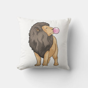 Coussin Lion gomme à mâcher