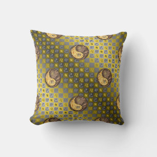 Coussin Lion & Lapin de Terre