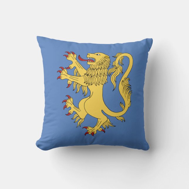 Coussin Lion Rampant (Recto)