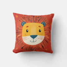 Lion Safari Dessin Main Exotique Chambre Enfants N