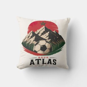 Coussin Lions de l'Atlas