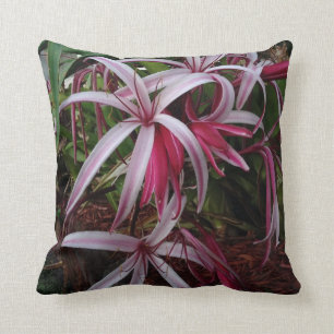 Coussin Lis pourpre de Crinum de la Reine Emma
