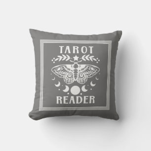 Coussin Liseuse de Tarot Phase Lunaire Galaxie Étoiles Cou