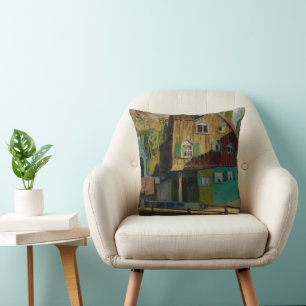 Coussin Literie rouge par Grant Wood