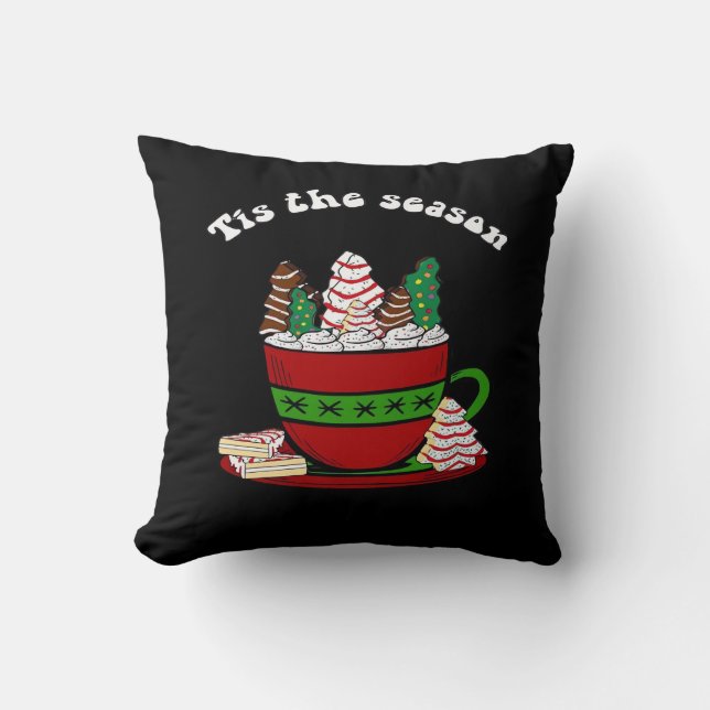Coussin Little Debbie Tis The Season (Recto)