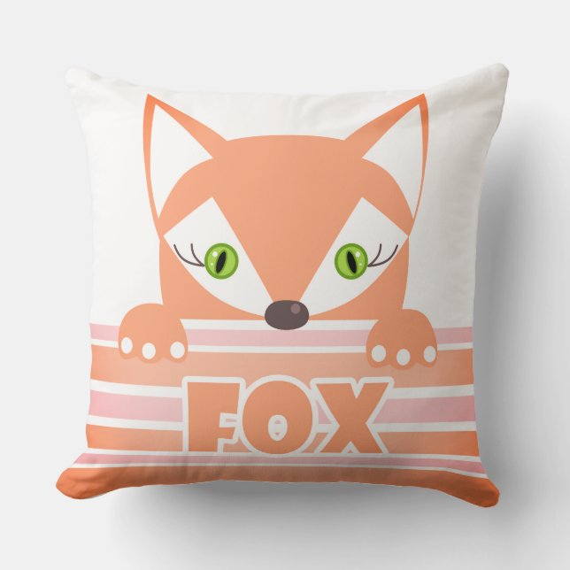 Coussin Little Fox (Recto)