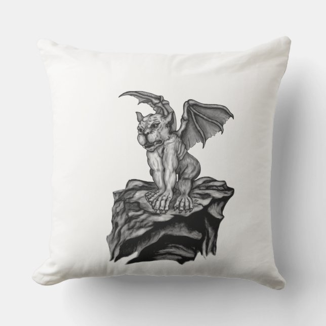Coussin Little Golem Gargoyle (Recto)
