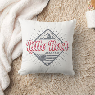 Coussin Little Rock Arkansas City États-Unis Design USA