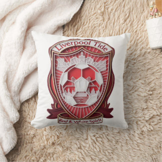 Coussin Liverpool Tide Heritage, Football de Premier Leagu