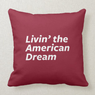 Coussin Livin le rêve américain
