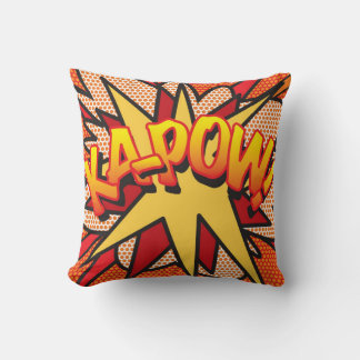Coussin Livre de bande dessinée KA-POW