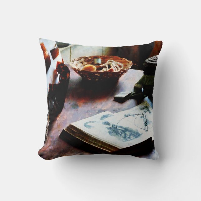 Coussin Livre de patrons (Recto)