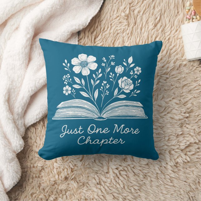 Coussin Livre fleur sauvage (Couverture)