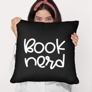 Coussin Livre nerd