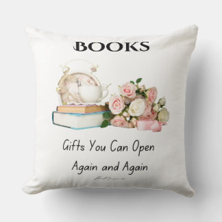 Coussin Livres Jeu d'oreiller